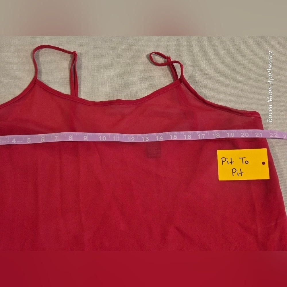 3/15$ Bundle Deal Pink Sheer Tank Top - Picture 4 of 4